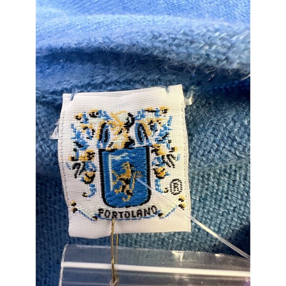 NWT Portolano Blue Cashmere Open Front Drape Cardigan Size S - Picture 5 of 6